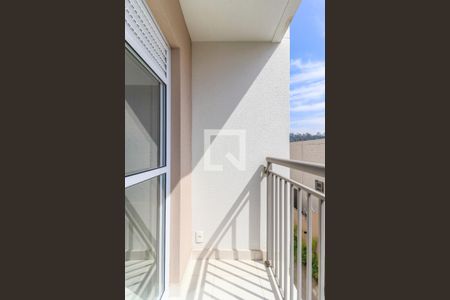 Varanda da Sala de apartamento para alugar com 1 quarto, 27m² em Jardim Caravelas, São Paulo