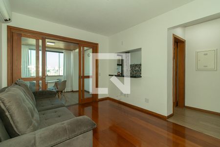 Sala de apartamento para alugar com 1 quarto, 55m² em Cristo Redentor, Porto Alegre