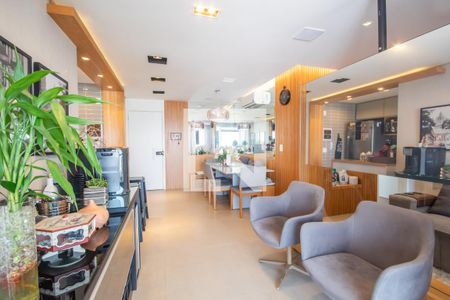 Sala de Estar de apartamento para alugar com 2 quartos, 77m² em Centro, Osasco