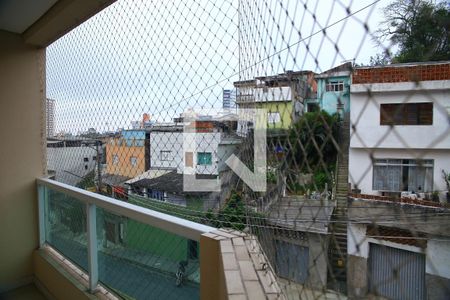 Varanda da Sala de apartamento para alugar com 1 quarto, 46m² em Baeta Neves, São Bernardo do Campo