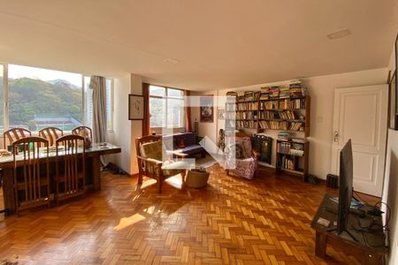 Sala de apartamento à venda com 3 quartos, 110m² em Laranjeiras, Rio de Janeiro