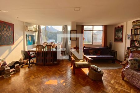 Sala de apartamento à venda com 3 quartos, 110m² em Laranjeiras, Rio de Janeiro
