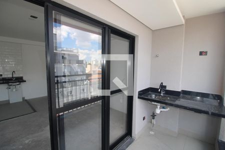 Studio à venda com 39m², 1 quarto e 1 vagaVaranda