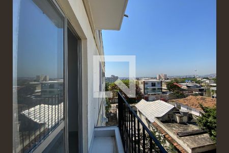 Varanda da Sala de apartamento para alugar com 3 quartos, 128m² em Cachambi, Rio de Janeiro