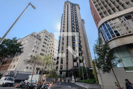 Apartamento para alugar com 48m², 1 quarto e 1 vaga Apartamento para alugar com 48m², 1 quarto e 1 vagaFachada