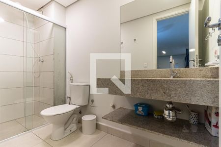 Banheiro de kitnet/studio para alugar com 1 quarto, 23m² em Campos Elíseos, São Paulo