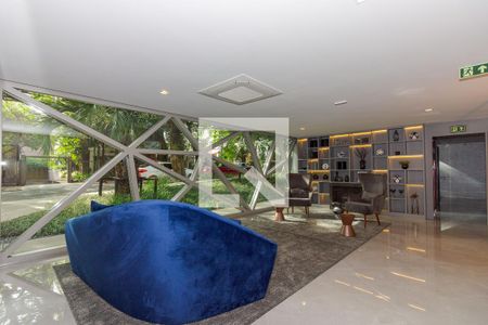 Studio à venda com 26m², 1 quarto e 1 vaga Studio à venda com 26m², 1 quarto e 1 vagaHall social