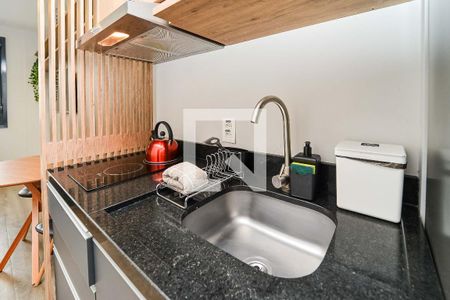 Studio à venda com 26m², 1 quarto e 1 vaga Studio à venda com 26m², 1 quarto e 1 vagaCozinha