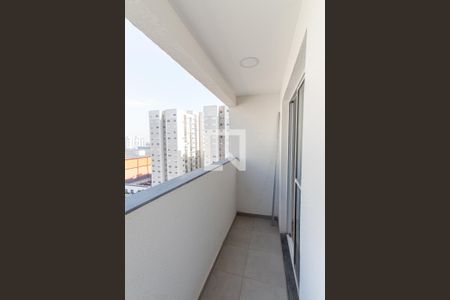 Varanda da Sala   de apartamento para alugar com 2 quartos, 43m² em Vila Guilherme, São Paulo