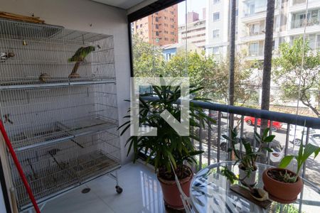 Varanda da Sala de apartamento para alugar com 3 quartos, 146m² em Pompeia, São Paulo