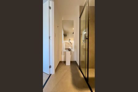 Studio para alugar com 20m², 1 quarto e sem vaga Studio para alugar com 20m², 1 quarto e sem vagaBanheiro