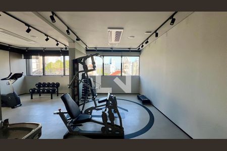 Studio para alugar com 20m², 1 quarto e sem vaga Studio para alugar com 20m², 1 quarto e sem vagaAcademia