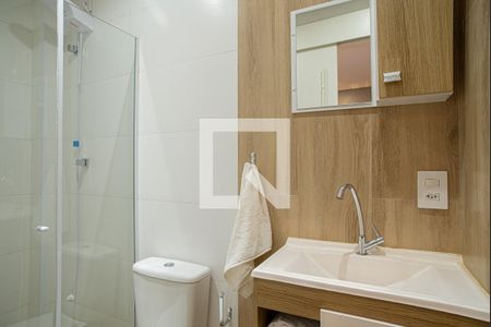 Banheiro Studio de kitnet/studio para alugar com 1 quarto, 15m² em Bela Vista, São Paulo