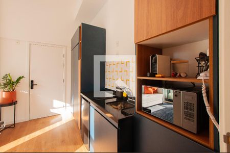Studio à venda com 34m², 1 quarto e sem vaga Studio à venda com 34m², 1 quarto e sem vagaCozinha