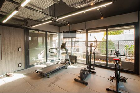 Studio à venda com 34m², 1 quarto e sem vaga Studio à venda com 34m², 1 quarto e sem vagaÁrea comum - Academia