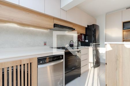 Sala/ Cozinha de apartamento para alugar com 2 quartos, 67m² em Brooklin, São Paulo