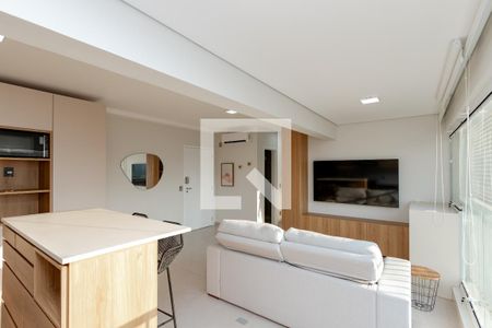 Sala/ Cozinha de apartamento para alugar com 2 quartos, 67m² em Brooklin, São Paulo