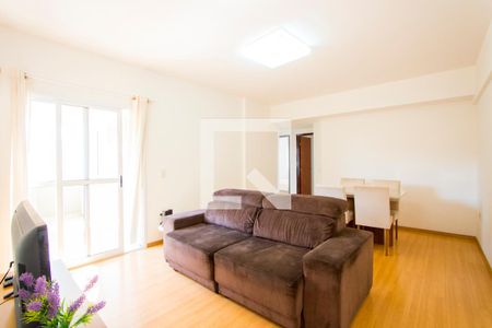 Sala de apartamento para alugar com 3 quartos, 106m² em Vila Valparaíso, Santo André