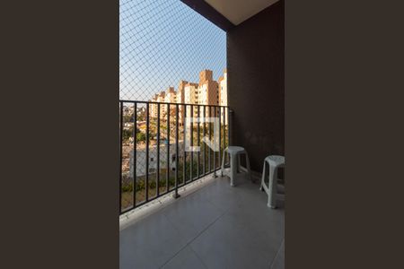 Varanda Sala de apartamento à venda com 2 quartos, 46m² em Jardim Marajoara, São Paulo