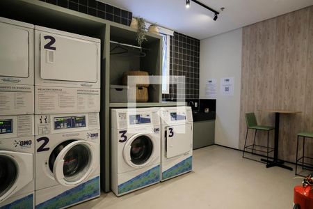 Lavanderia de kitnet/studio para alugar com 1 quarto, 20m² em Santa Paula, São Caetano do Sul