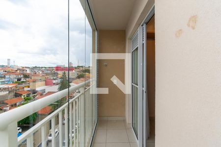 Varanda da Sala de apartamento à venda com 1 quarto, 29m² em Vila Ema, São Paulo