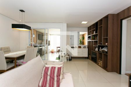 Sala de apartamento à venda com 3 quartos, 106m² em Chácara Califórnia, São Paulo