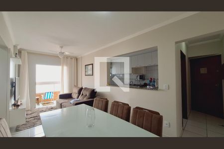 Sala de apartamento para alugar com 2 quartos, 72m² em Guilhermina, Praia Grande
