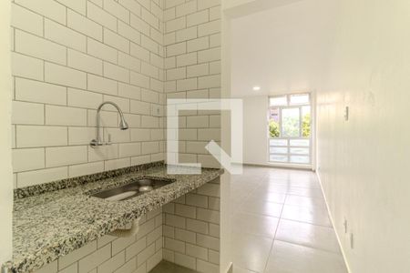 Cozinha de kitnet/studio para alugar com 1 quarto, 30m² em Vila Buarque, São Paulo