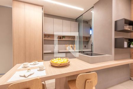 Apartamento à venda com 38m², 1 quarto e 1 vagaCozinha
