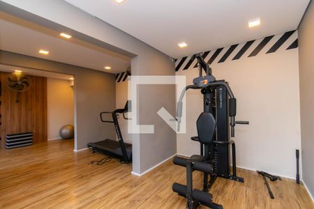 Apartamento à venda com 34m², 1 quarto e sem vaga Apartamento à venda com 34m², 1 quarto e sem vagaÁrea comum - Academia