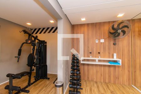 Apartamento à venda com 34m², 1 quarto e sem vaga Apartamento à venda com 34m², 1 quarto e sem vagaÁrea comum - Academia