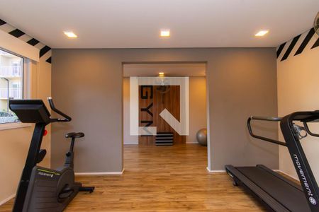 Apartamento à venda com 34m², 1 quarto e sem vaga Apartamento à venda com 34m², 1 quarto e sem vagaÁrea comum - Academia