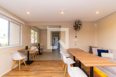 Apartamento à venda com 34m², 1 quarto e sem vaga Apartamento à venda com 34m², 1 quarto e sem vagaÁrea comum - Salão de festas