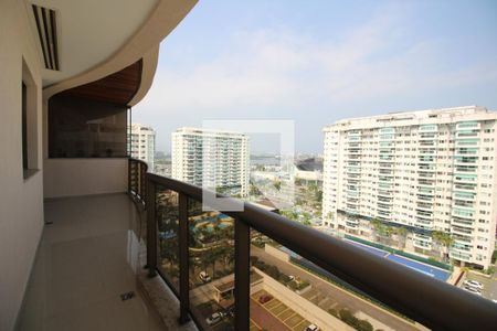 Sala - Varanda de apartamento para alugar com 3 quartos, 150m² em Jacarepaguá, Rio de Janeiro