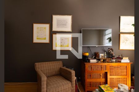 Detalhe da sala de apartamento à venda com 1 quarto, 54m² em Gávea, Rio de Janeiro