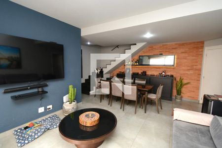 Sala de casa de condomínio à venda com 3 quartos, 96m² em Usina Piratininga, São Paulo