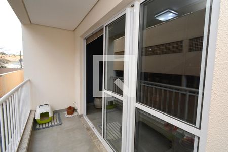 Varanda da Sala de casa de condomínio à venda com 3 quartos, 96m² em Usina Piratininga, São Paulo
