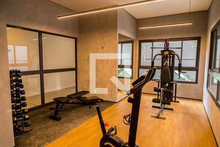 Apartamento à venda com 29m², 1 quarto e sem vaga Apartamento à venda com 29m², 1 quarto e sem vagaÁrea comum - Academia