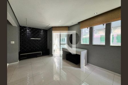 Sala de casa de condomínio para alugar com 3 quartos, 140m² em Campestre, Santo André