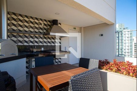 Apartamento à venda com 26m², 1 quarto e 1 vagaÁrea comum - Área da churrasqueira