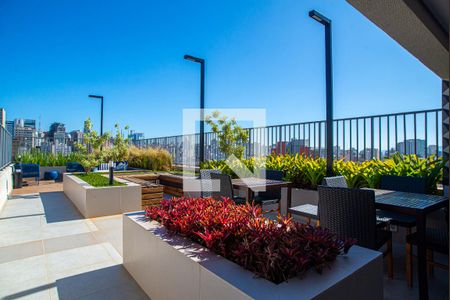 Apartamento à venda com 26m², 1 quarto e 1 vagaÁrea comum - Área da churrasqueira