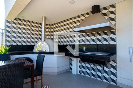 Apartamento à venda com 26m², 1 quarto e 1 vagaÁrea comum - Área da churrasqueira