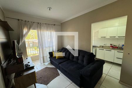 Sala de apartamento para alugar com 1 quarto, 32m² em Ipiranga, Ribeirão Preto