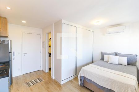 Sala de apartamento para alugar com 1 quarto, 27m² em Jardim das Acacias, São Paulo