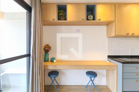 Sala de apartamento para alugar com 1 quarto, 27m² em Jardim das Acacias, São Paulo