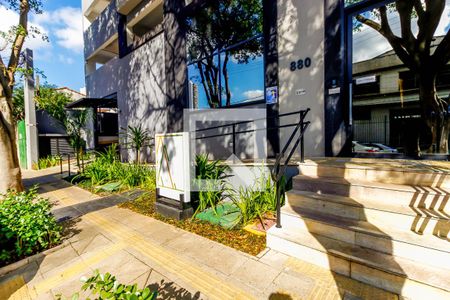 Apartamento à venda com 42m², 2 quartos e 1 vagaFachada e portaria