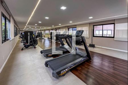 Apartamento à venda com 125m², 3 quartos e 3 vagas Apartamento à venda com 125m², 3 quartos e 3 vagasÁrea comum - Academia