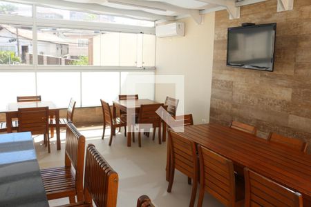 Apartamento à venda com 124m², 2 quartos e 3 vagasÁrea comum - Churrasqueira