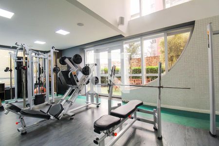 Apartamento à venda com 40m², 1 quarto e 1 vaga Apartamento à venda com 40m², 1 quarto e 1 vagaÁrea comum - Academia