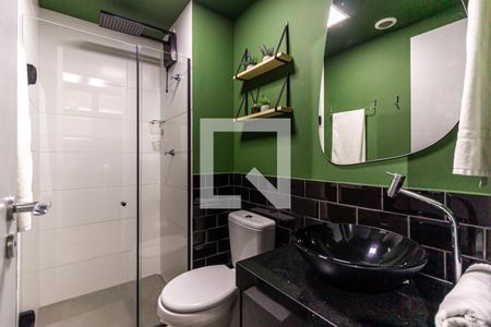 Studio à venda com 25m², 1 quarto e sem vaga Studio à venda com 25m², 1 quarto e sem vagaBanheiro